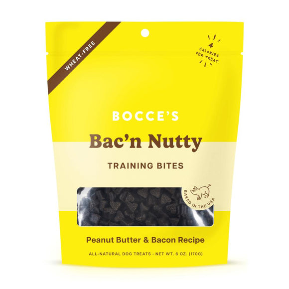 Bocce's BacnNutty Training Bites Natural Dog Treat