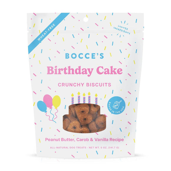 Bocce's Birthday Cake Dog Biscuits