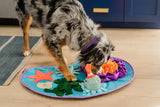 P.L.A.Y. Snuffle Mat Coral Cove Dog Treat Toy