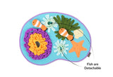 PLAY Snuffle Mat Coral Cove Dog Toy