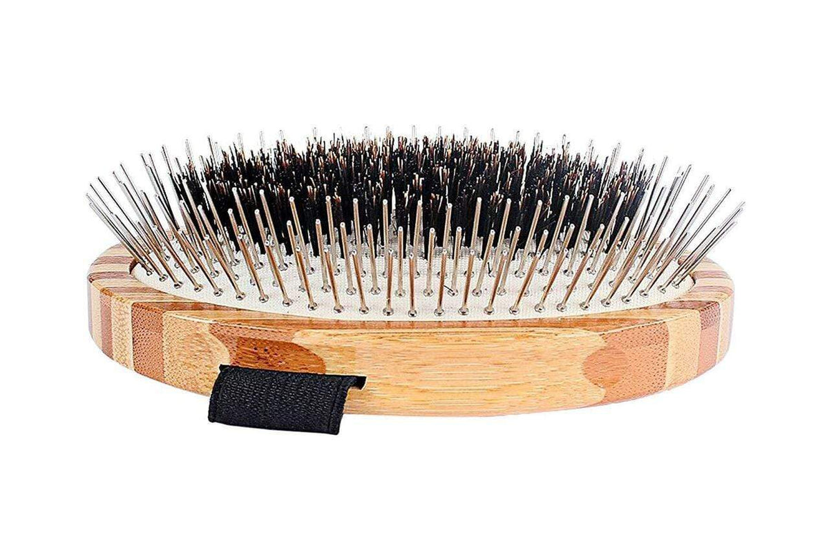 Bass pin outlet brush