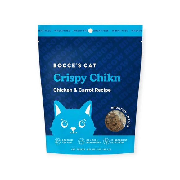 Bocces Cat Crispy Chikn Cat Treats