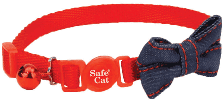 COASTAL SafeCat Embellished Fashion Collar Red