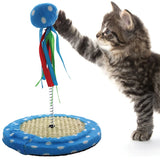 Cat Spring Ball Tower Toy