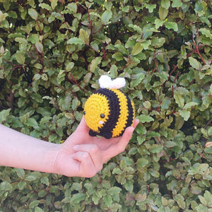 Crochet Buzz Bee Childs Soft Toy