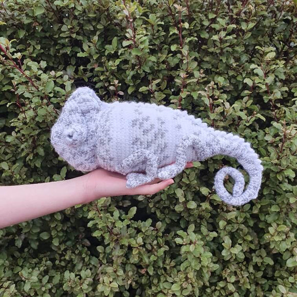 Crochet Handmade Chameleon Toy NZ made