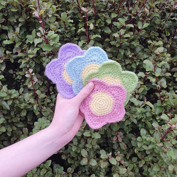 Crochet Handmade Drink Coasters placemat