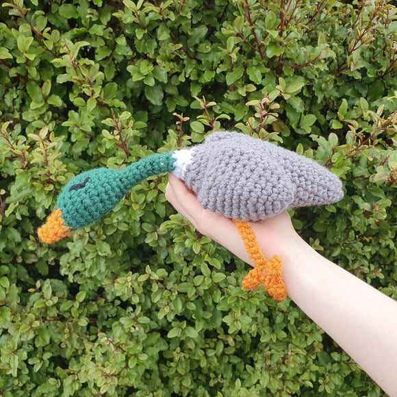 Crochet Mallard Duck Plush Toy