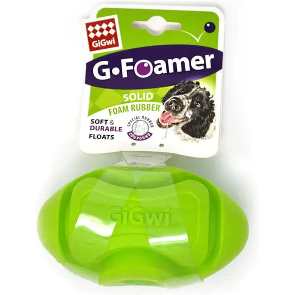 Gigwi G-Foamer Rugby Ball Dog Toy