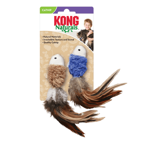 Kong Naturals Crinkle Fish Cat Toy