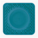 Messy Mutts Silicone Therapeutic Lick Bowl Mat Blue
