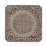 Messy Mutts Silicon Therapeutic Licking Bowl Mat Grey