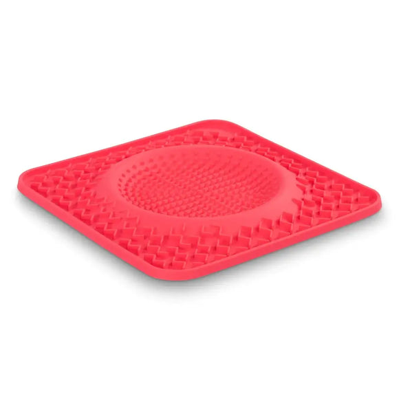Messy Mutts Silicone Therapeutic Licking Bowl Mat Watermelon