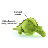 P.L.A.Y. Safari Crocodile Rope Dog Toy