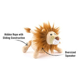 P.L.A.Y. Safari Squeaker Dog Toy Lion