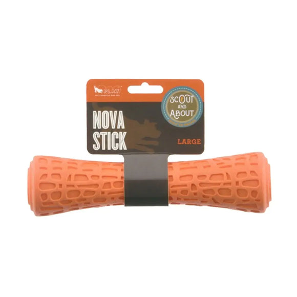PLAY Scout and About Nova Stick Dog Toy Large