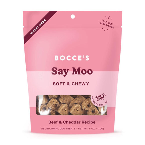 Bocces Say Moo Soft and Chewy Dog treats