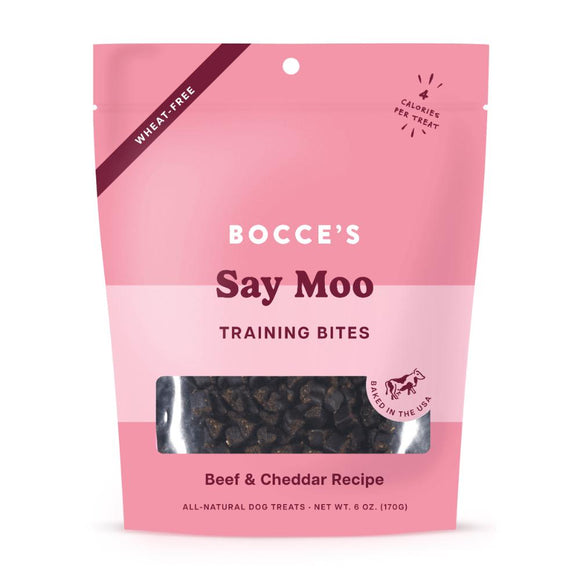 Bocce's Say Moo Dog Training Bites