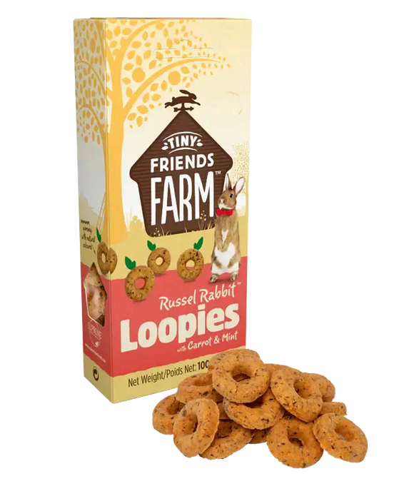 Tiny Friends Loopies Rabbit and Guinea Pig Treat