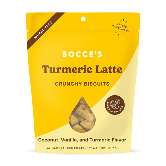 Bocce's Turmeric Latte Dog Biscuit Treats