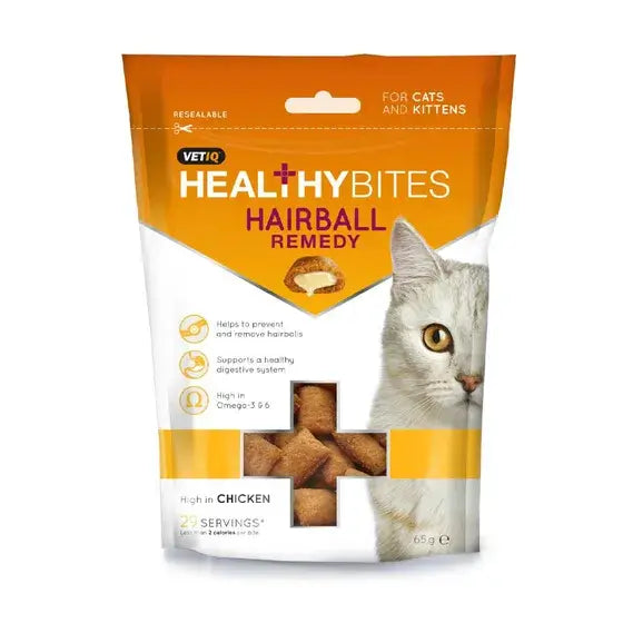 VetIQ Healthy Bites Hairball Remedy Cat Treats