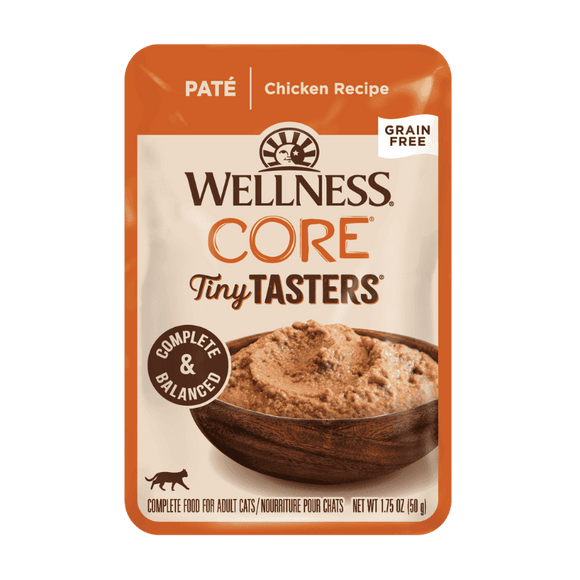 Wellness CORE Tiny Tasters food for Cats - Smooth Pâté Chicken Recipe