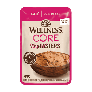 Wellness CORE Tiny Tasters food for Cats - Smooth Pâté Duck Recipe