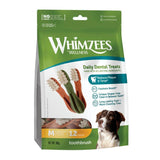 Whimzees Toothbrush Dental Dog Treat Medium