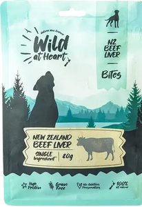 Wild at Heart Air-Dried Beef Liver Dog Treat