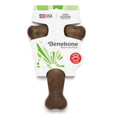 Benebone Wishbone Large Bacon Dog Chew Toy