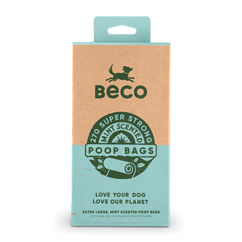 Beco Mint Scented Dog Poop Bags 270