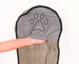 DGS Dirty Dog Absorbent Microfibre Dog Towel - Grey