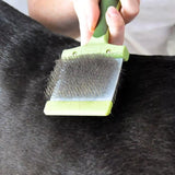 Safari Dog Flexible Slicker Brush Hair removal