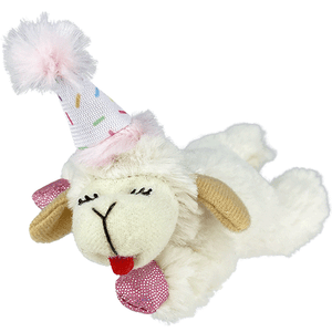Multipet Lamb Chop Pink Cat Toy