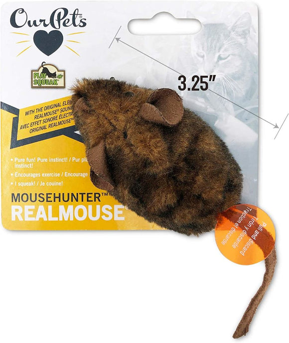 Our Pets Play n Squeak Mouse Cat Toy
