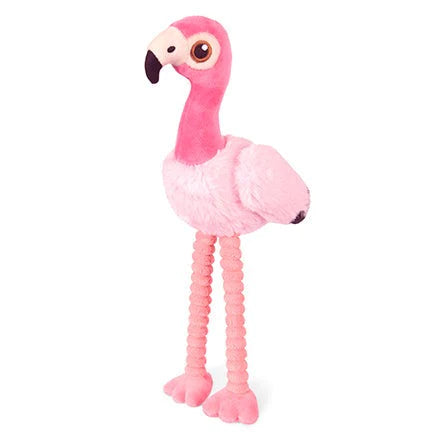 PLAY Fetching Flock Flamingo Dog Toy