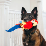 PLAY Fetching Flock Parrot Soft Dog Toy