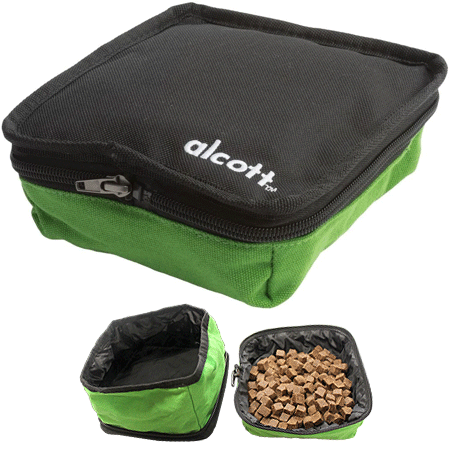 Alcott Duo Portable Travel Dog Bowl