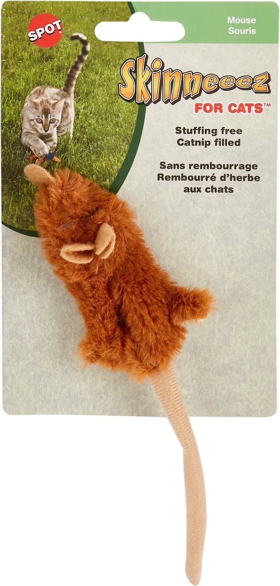 Ethical Spot Skinneeez Mouse with Catnip Cat Toy