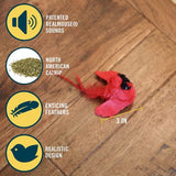 Ourpets bird cat toy with catnip