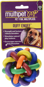 Multipet Nobbly Wobbly Dog Toy Ball