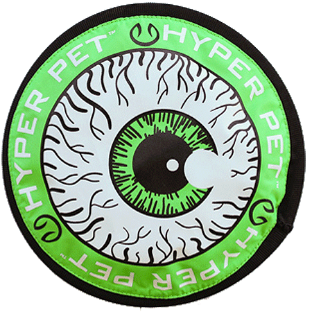 Dog Toys Hyper Pet - Flippy Flopper dog frisbee 23cm Eyeball