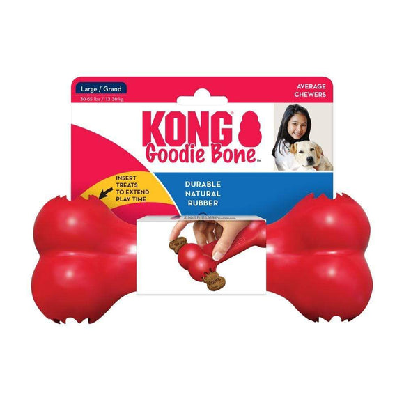 Dog Toys Large 21.5cm (13kg-30kg dog) Kong Goodie Bone Dog Toy
