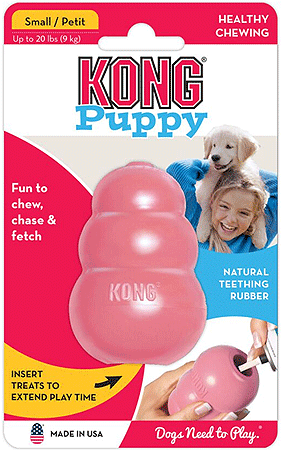 Kong Puppy Dog Toy Pink