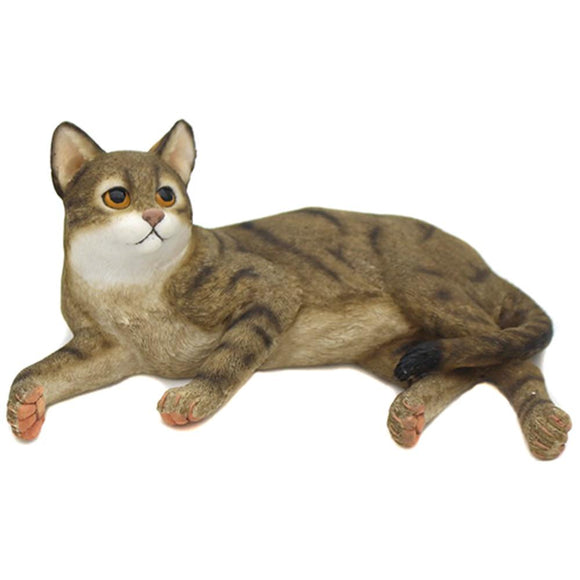 Figurine Tabby Cat Figurine - Cat Lover Gifts