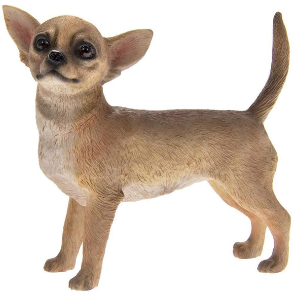 Figurine Chihuahua Dog Figurine One Piece Figure - Fawn