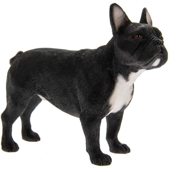 Figurine French Bulldog Dog Figurine One Piece Figure - Black