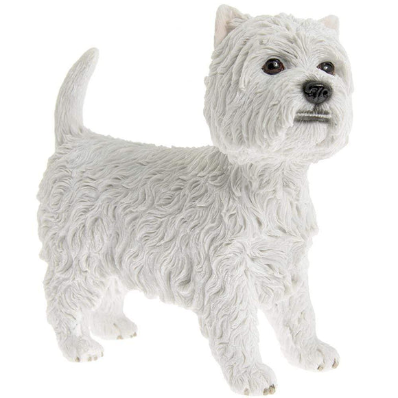 Figurine West Highland Terrier Dog Figurine One Piece Figure