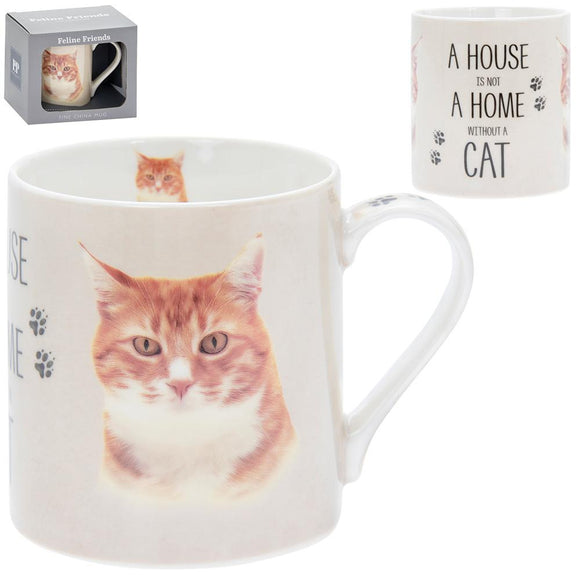 Ginger Cat Mug - Orange Cat Mug - Cat Lovers Gift