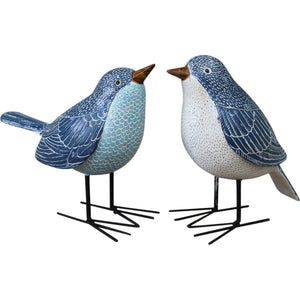 Ornament Realistic Bird Ornaments - Blue